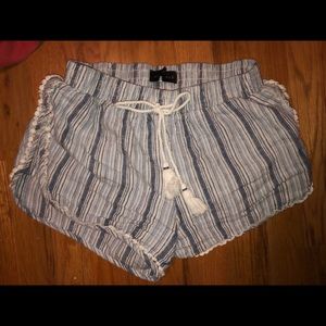 Soft and comfy striped shorts